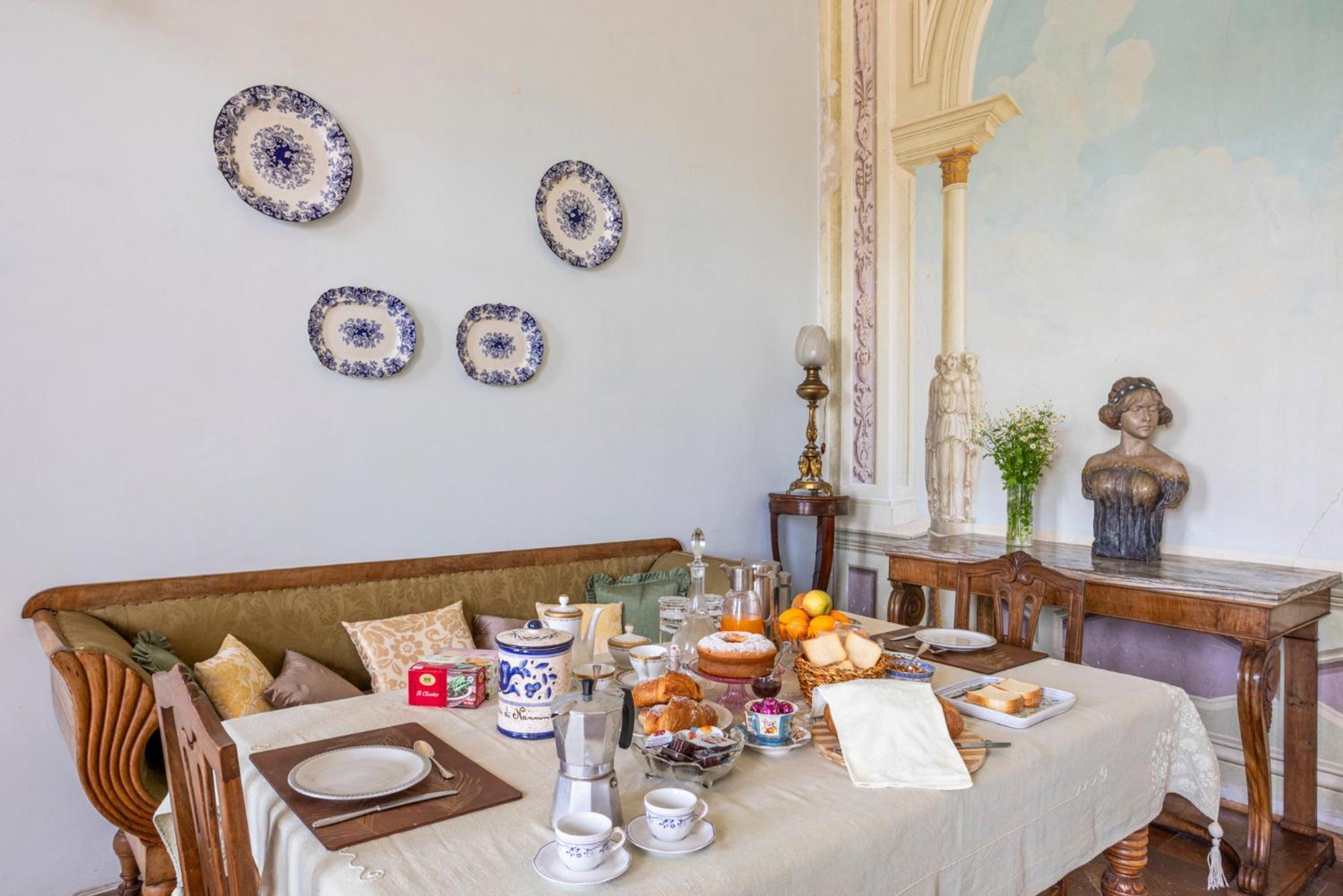 B&B In An 1800S Frescoed Villa With Panoramic Solarium And Historic Park - Villa Mastrangelo Colli del Tronto Exterior foto