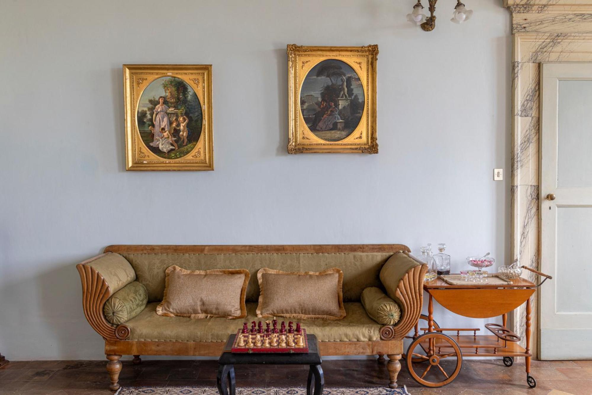 B&B In An 1800S Frescoed Villa With Panoramic Solarium And Historic Park - Villa Mastrangelo Colli del Tronto Exterior foto