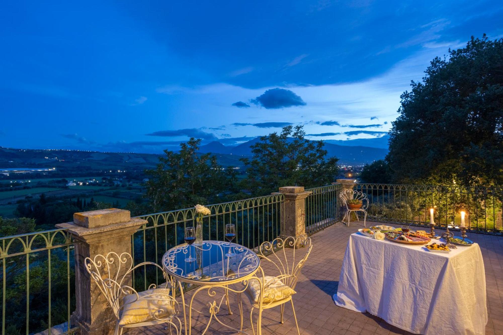 B&B In An 1800S Frescoed Villa With Panoramic Solarium And Historic Park - Villa Mastrangelo Colli del Tronto Exterior foto